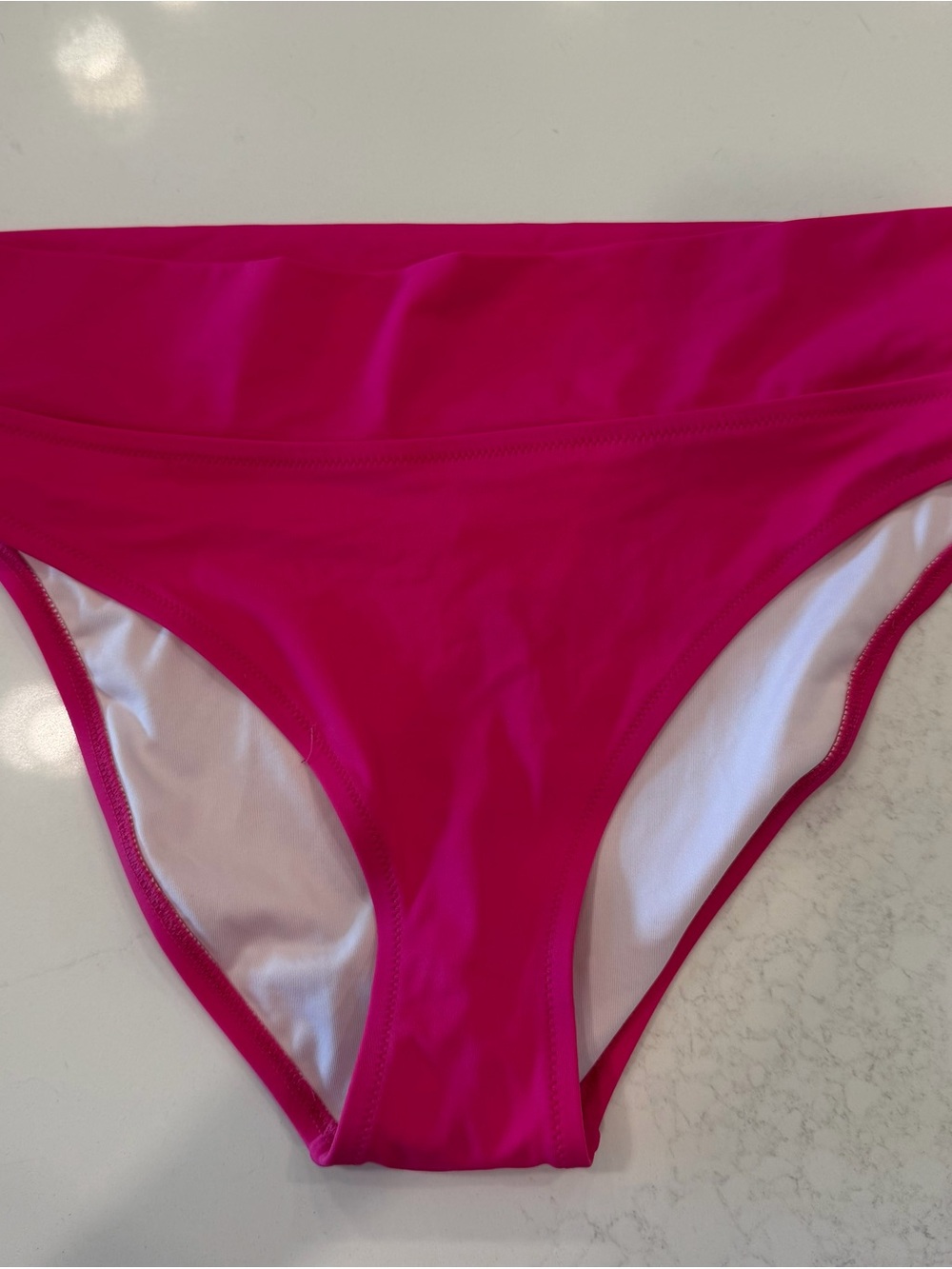 New Victoria's Secret 2006 Hot Pink Fold-Over Optional Bikini Bottoms - Picture 2 of 6